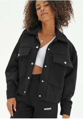 Černá cargo bunda MOSQUITO pro dámy