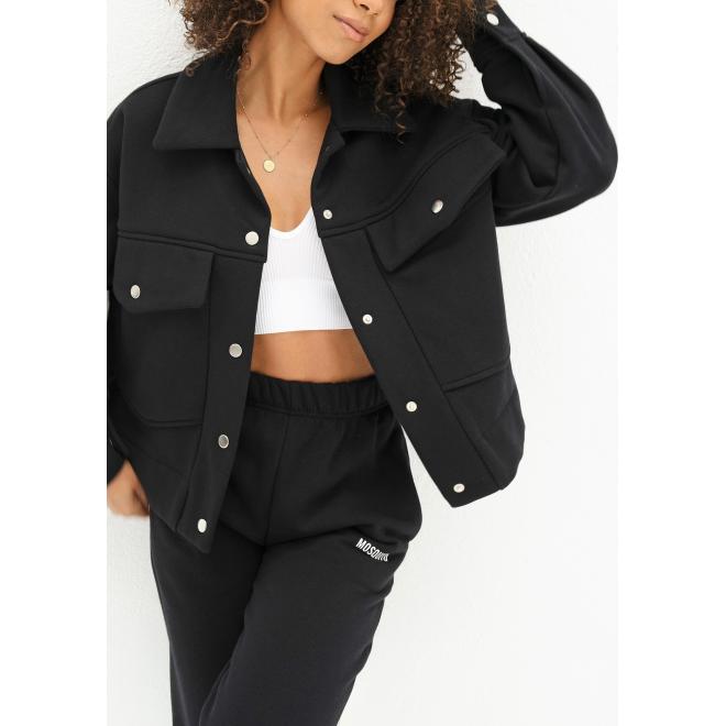 Černá cargo bunda MOSQUITO pro dámy