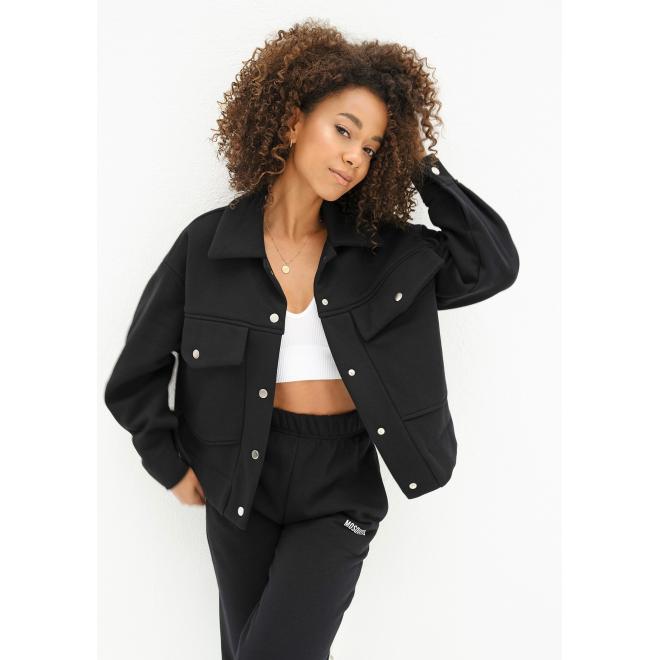 Černá cargo bunda MOSQUITO pro dámy