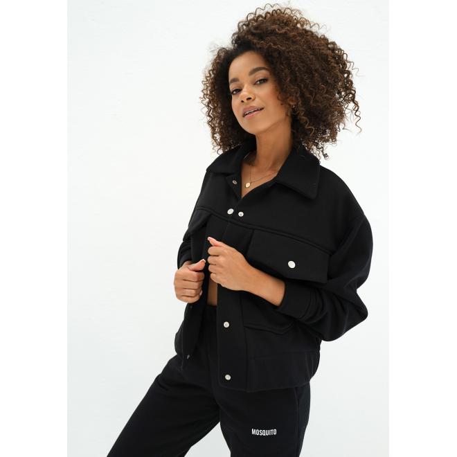 Černá cargo bunda MOSQUITO pro dámy