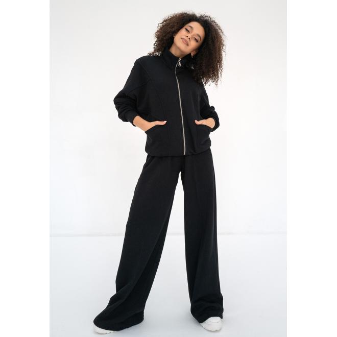 Široké tepláky MOSQUITO v černé barvě