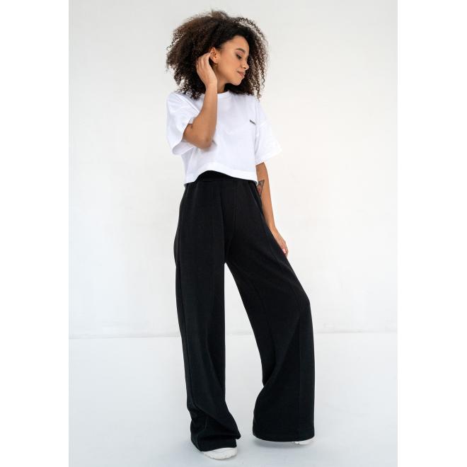 Široké tepláky MOSQUITO v černé barvě