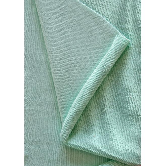 Mentolová mikina na zip MOSQUITO s kapucí