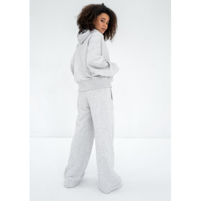 Mikina na zip s kapucí MOSQUITO v šedé barvě