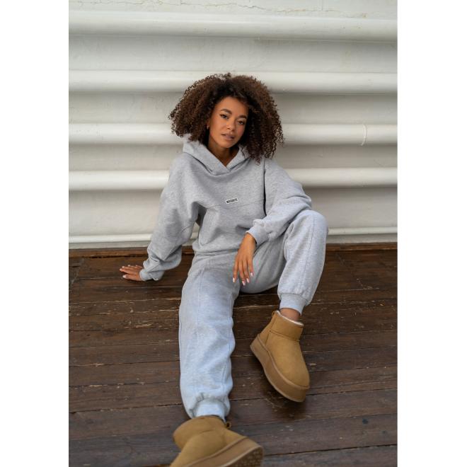 Mikina s logem MOSQUITO v šedé barvě