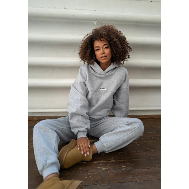 Mikina s logem MOSQUITO v šedé barvě