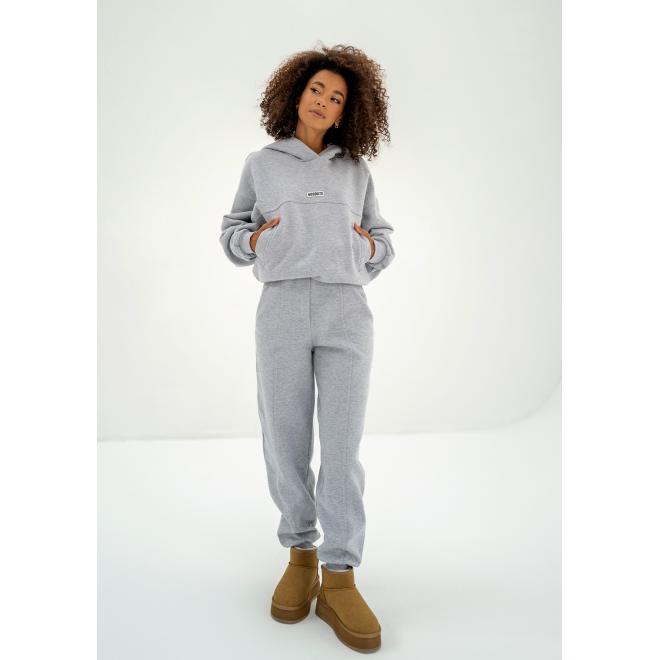 Mikina s logem MOSQUITO v šedé barvě